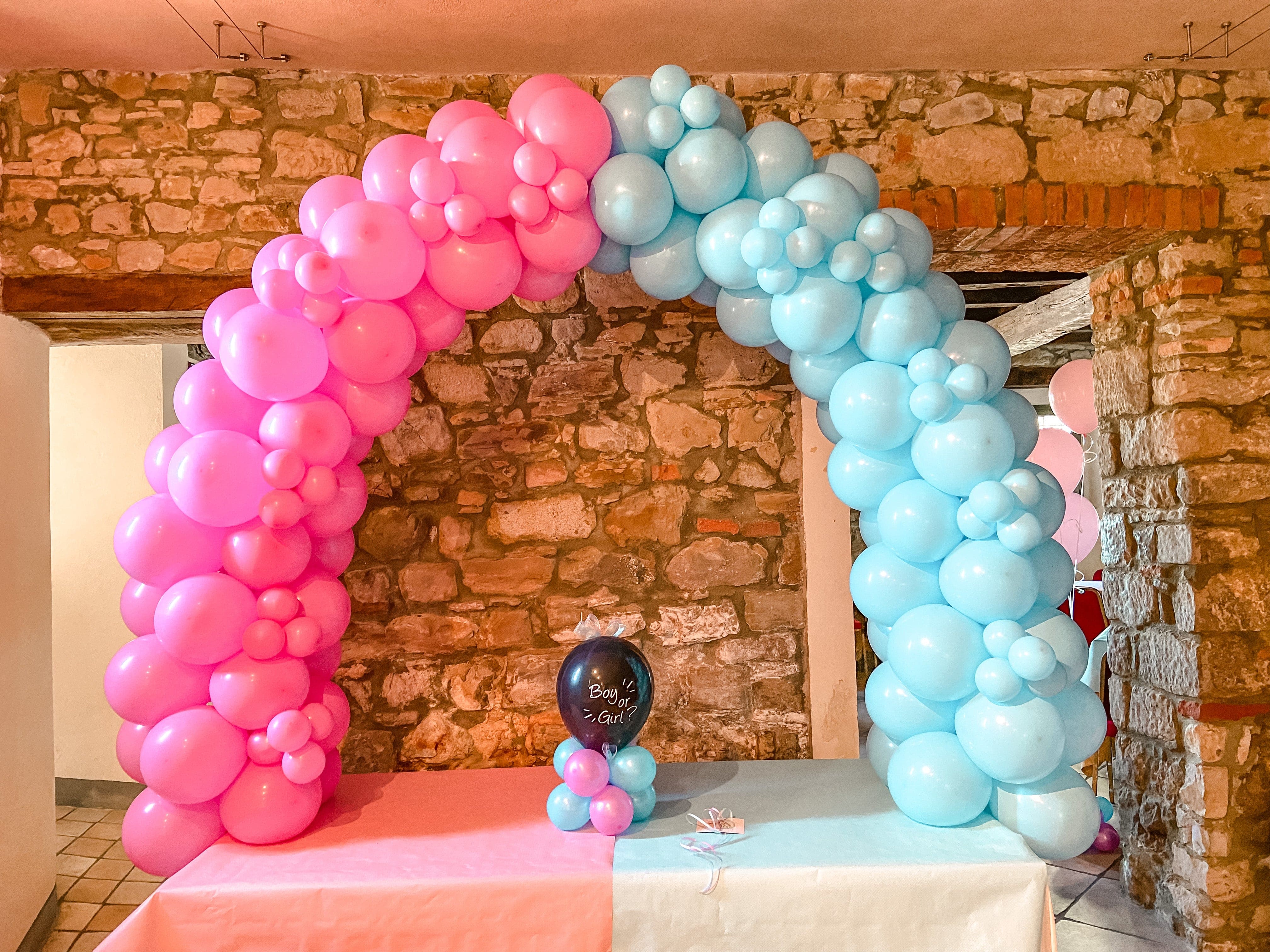 Arco Gender Reveal Rosa & Azzurro / Allestimento Palloncini arco del t –  Keira Prince Crafts