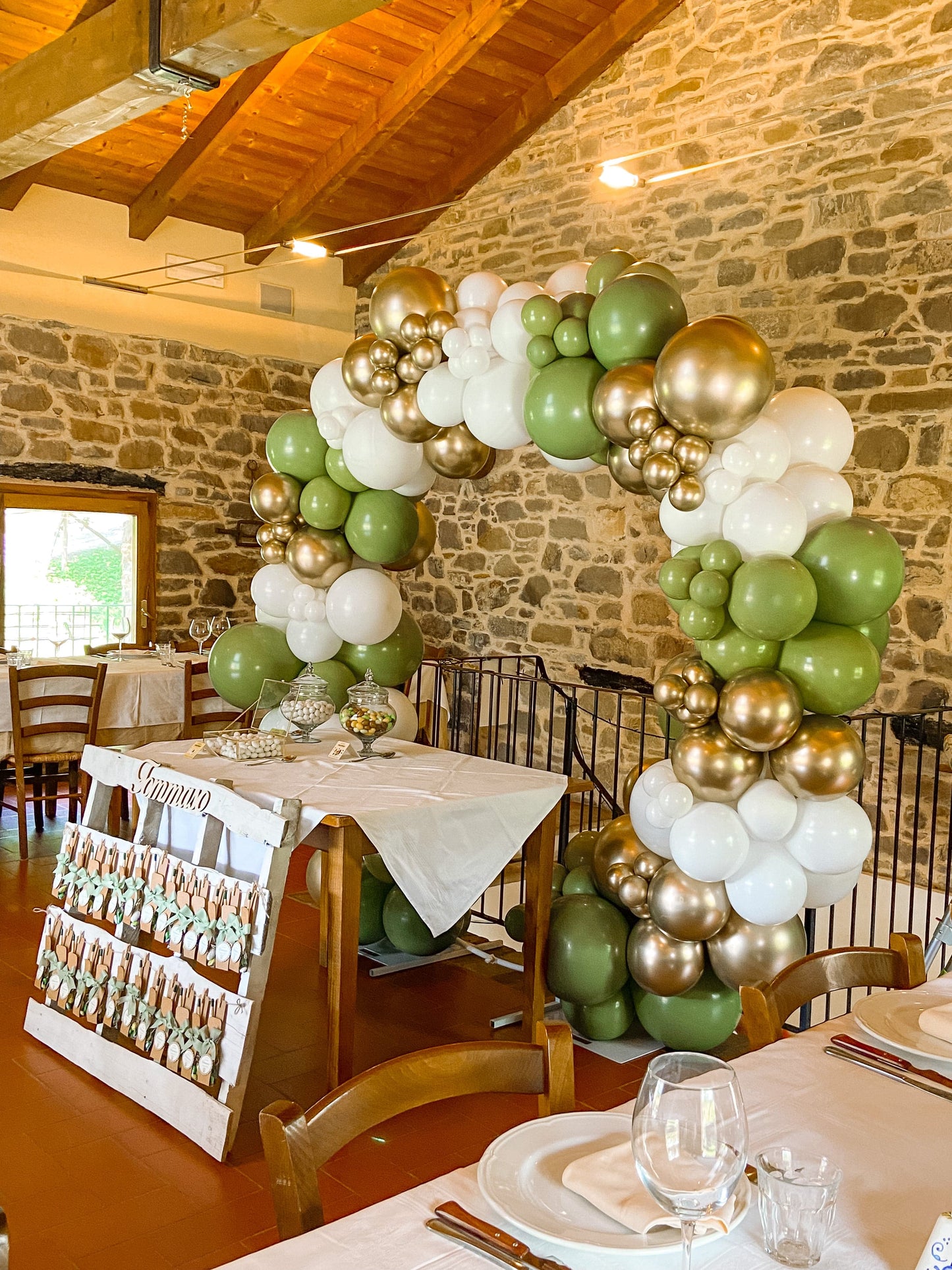 Allestimento Cerchio Palloncini