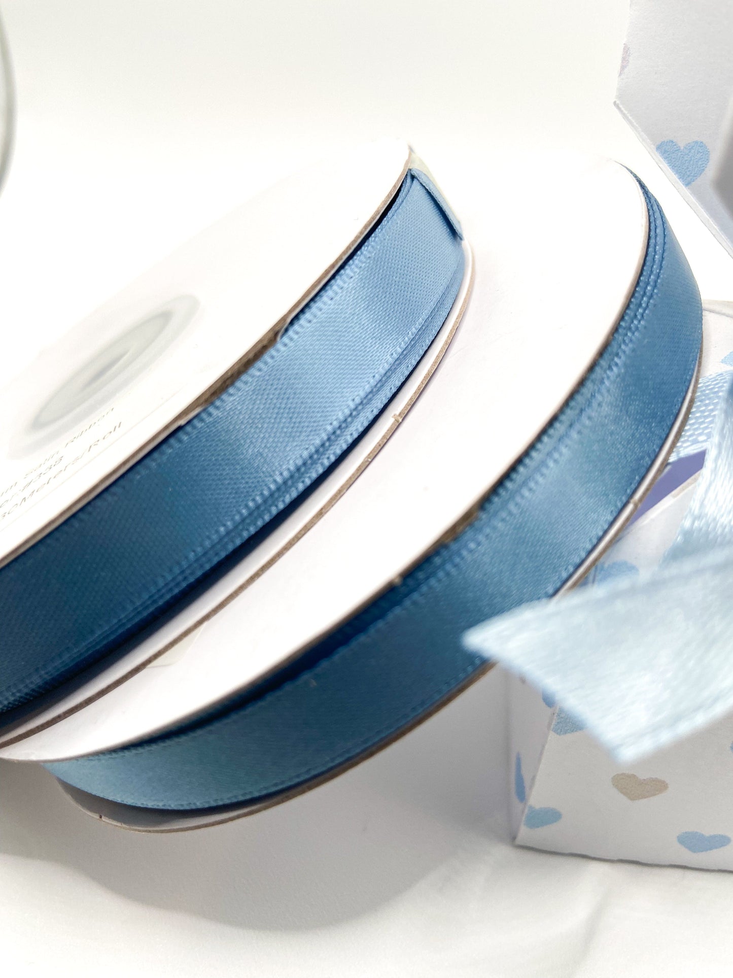 Nastro doppio raso Azzurro 2