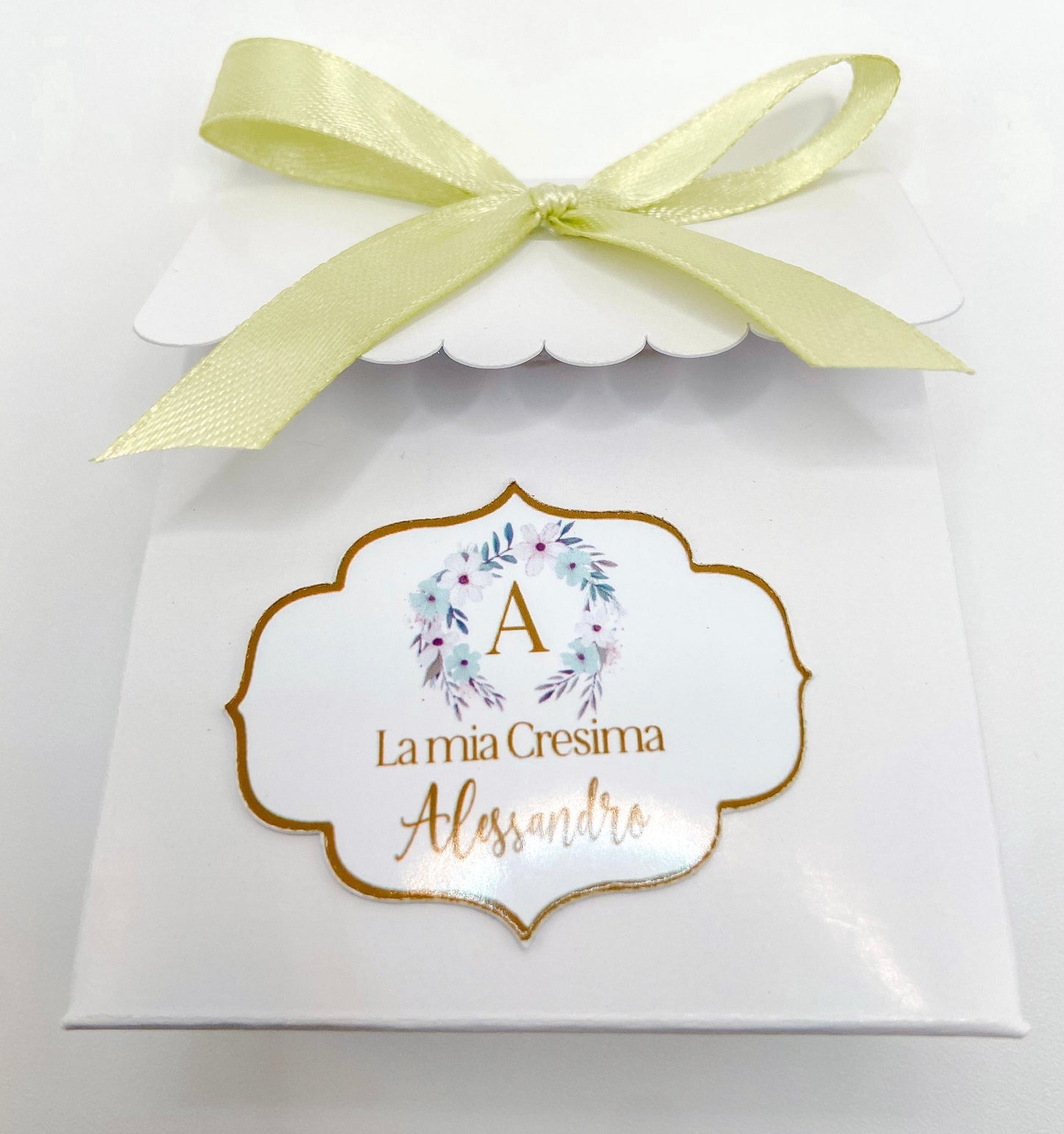 Scatolina in cartoncino, personalizzabile