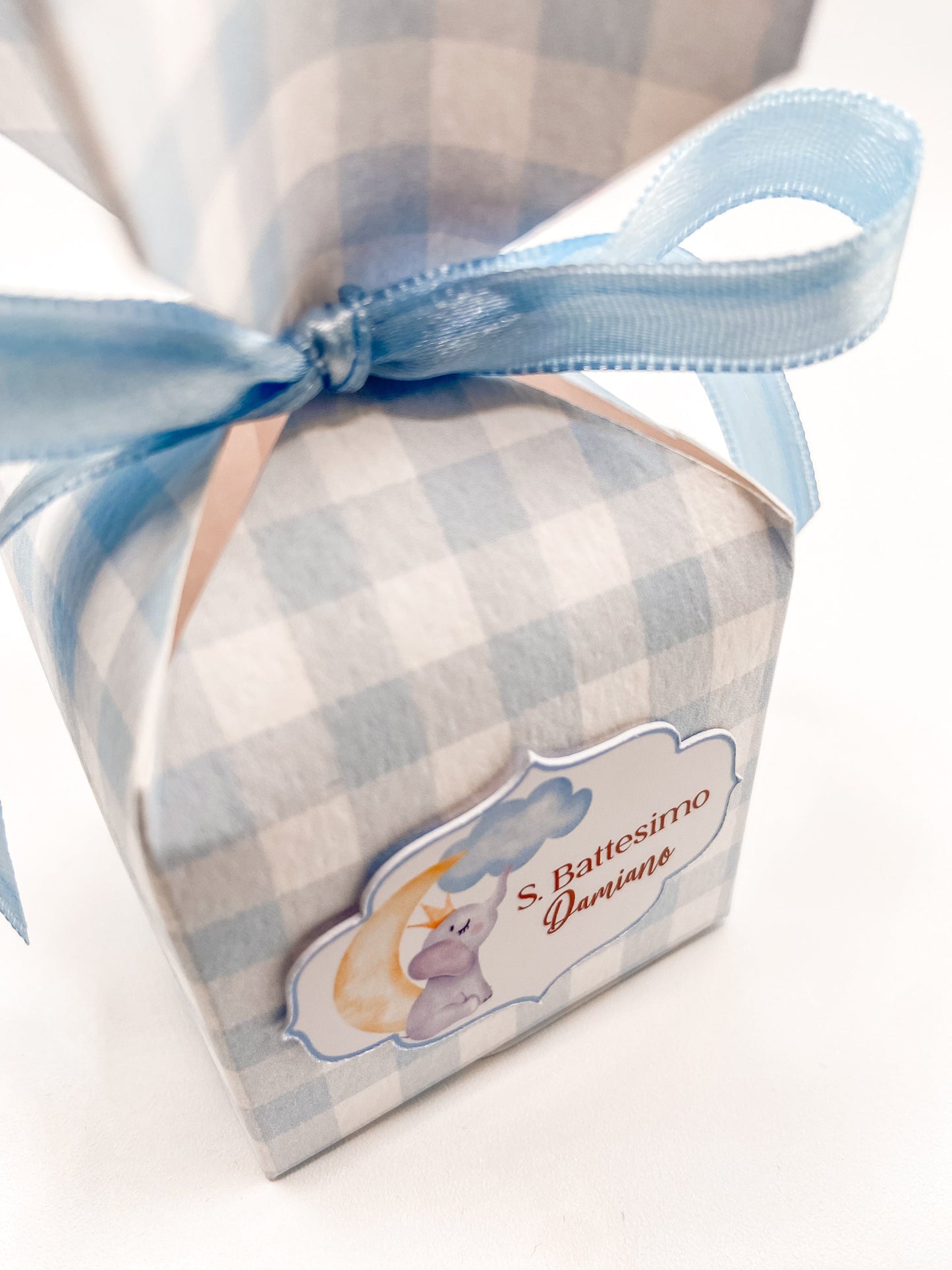 Scatolina in cartoncino, personalizzabile