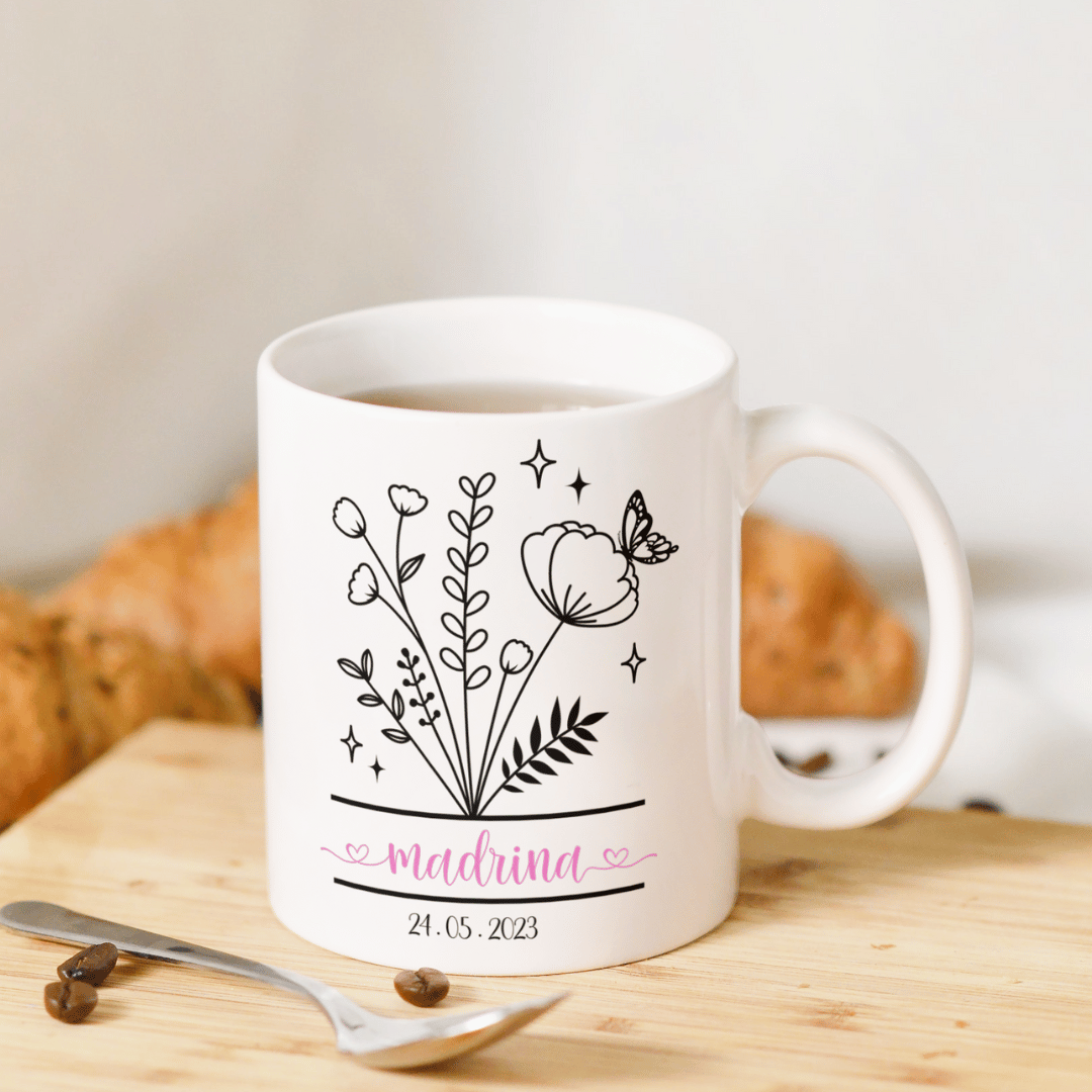 Tazza Personalizzata. Idea Regalo per una Madrina