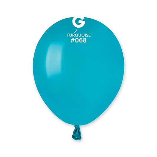 Palloncino 5" A50 Turchese "Turquoise 068" 100pz