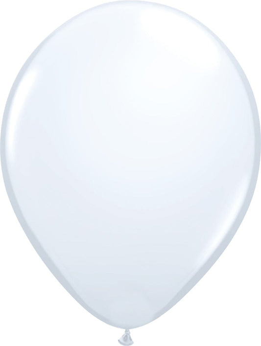 Palloncino 10"  bianco 25pz