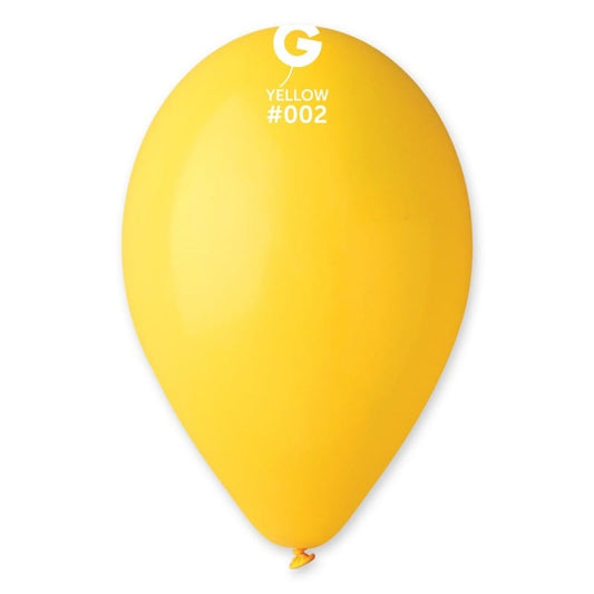 Palloncino 12" G110 Giallo "Yellow 002" 100pz