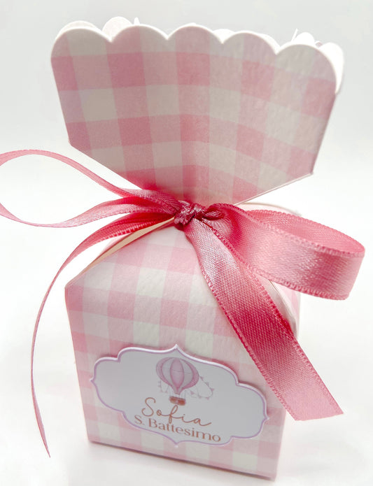 Scatolina in cartoncino, personalizzabile