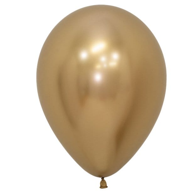 Palloncino 13" Latex Shiny Gold 10pz