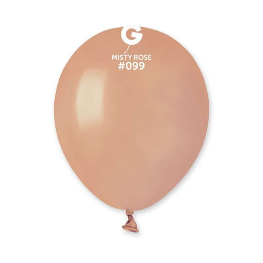 Palloncino 5" A50 Rosa Brumoso "Misty Rose 099" 100pz