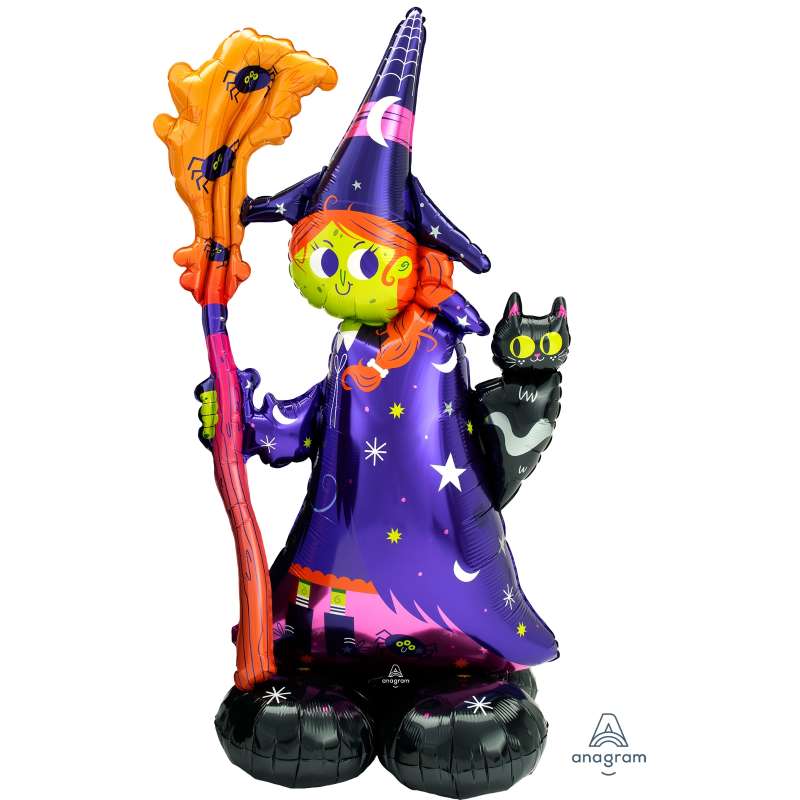 Palloncino 55" AirLoonz Strega Spaventosa "Scary Witch"