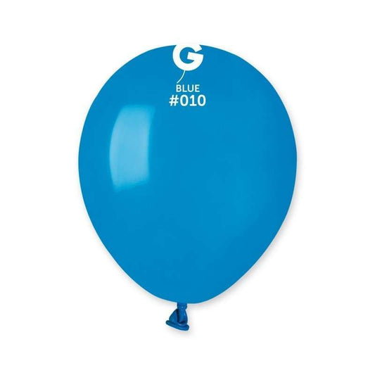 Palloncino 5" A50 Azzurro "Blue 010" 100pz