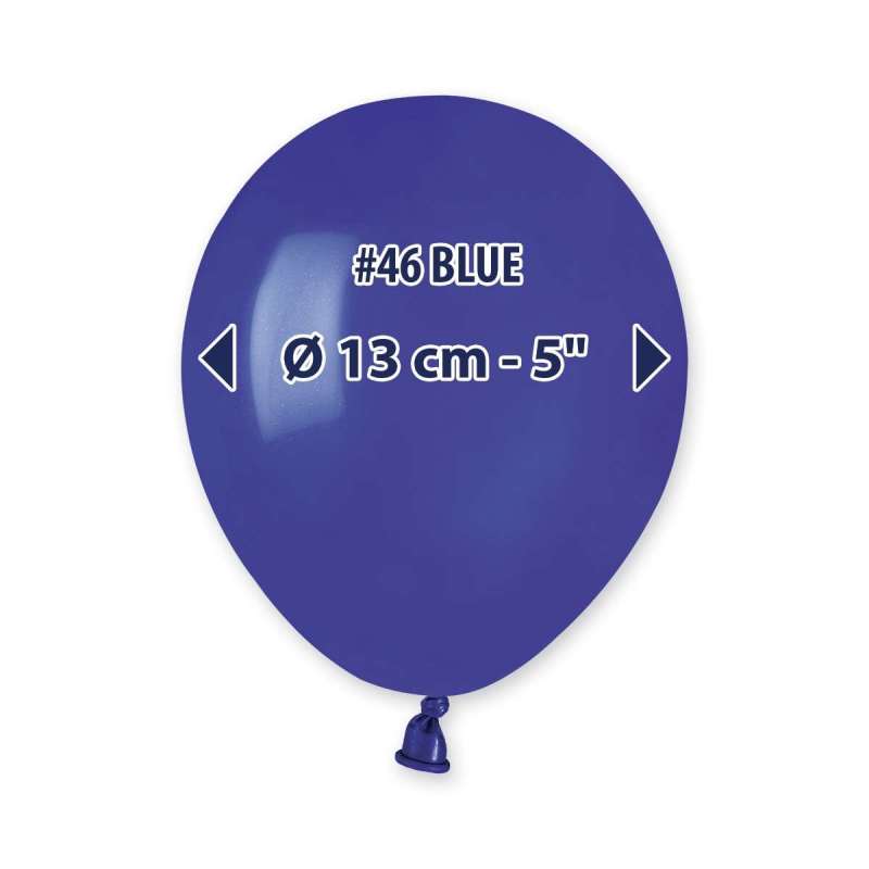 Palloncino 5" A50 Blu "Blue 046" 100pz