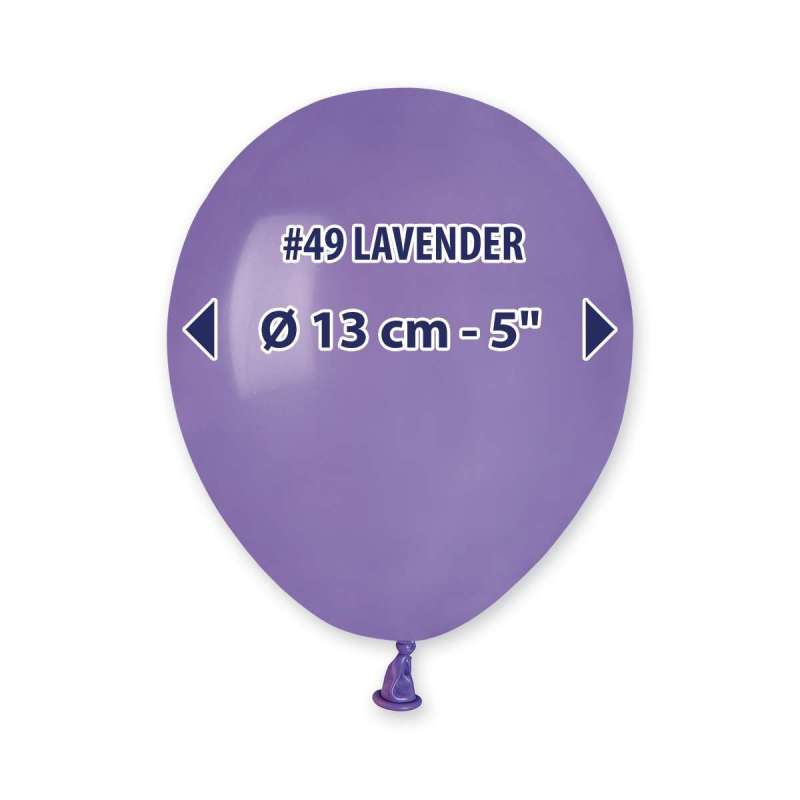 Palloncino 5" A50 Lavanda "Lavender 049" 100pz