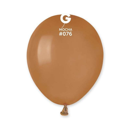 Palloncino 5" A50 Cappuccino "Mocha 076" 100pz