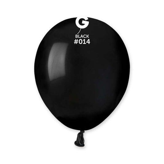 Palloncino 5" A50 Nero "Black 014" 100pz