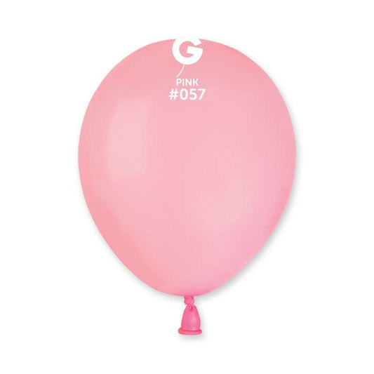 Palloncino 5" A50 Rosa Chiaro "Pink 057" 100pz