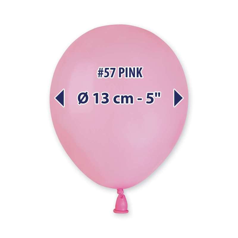 Palloncino 5" A50 Rosa Chiaro "Pink 057" 100pz