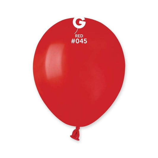 Palloncino 5" A50 Rosso "Red 045" 100pz