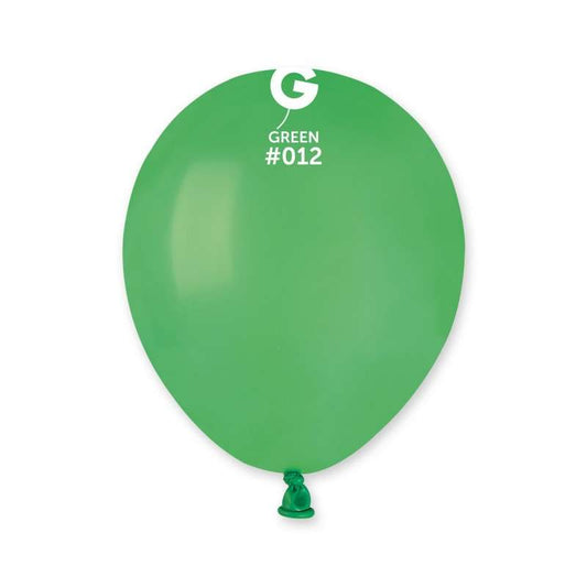 Palloncino 5" A50 Verde "Green 012" 100pz